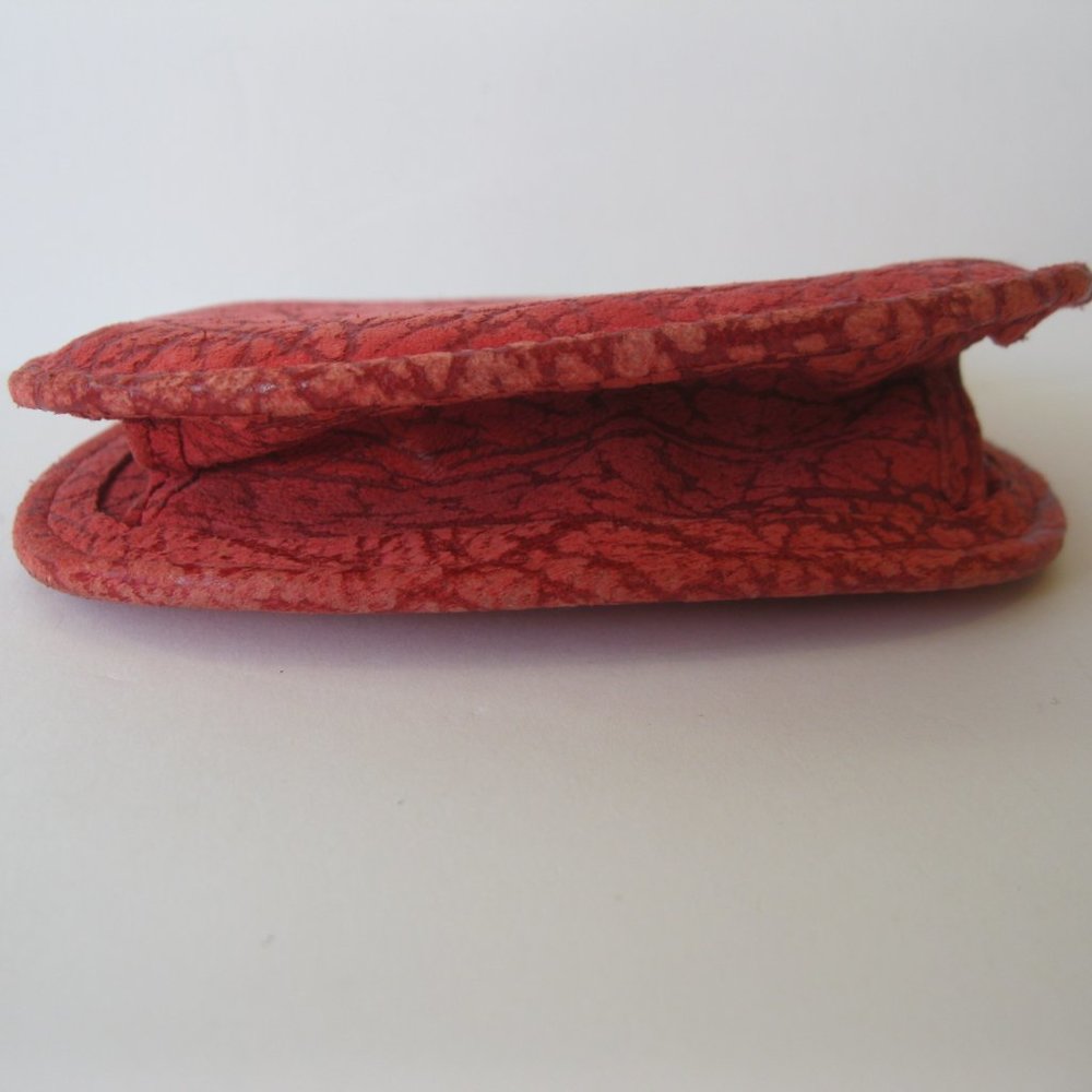 Pacco Australia Red Leather coin purse - Picture 3 of 4